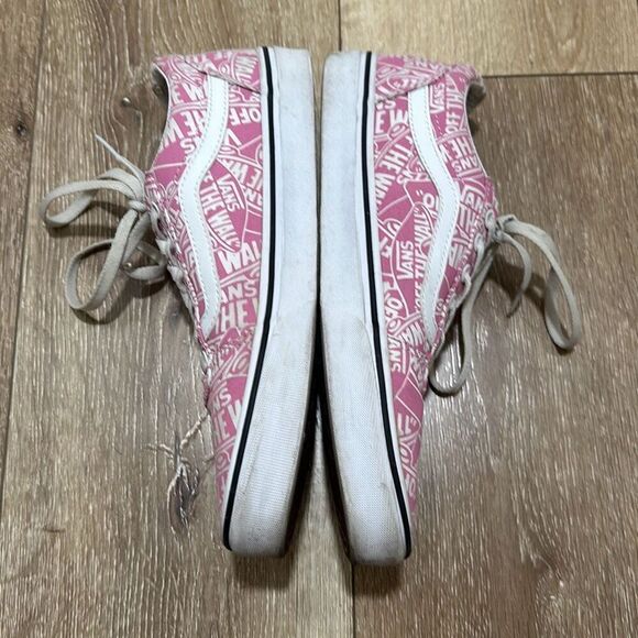 Vans Of The Wall Womens Pink‎ Doheny Canvas Lace Up Sneaker Shoes Size 11 - Picture 3 of 8
